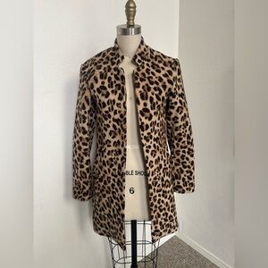 H&M Leopard Print Women's Coat